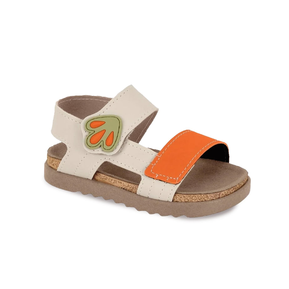 Molekinho Papete 2636-106-13958-81266 Branco OffLaranja Sint -5-